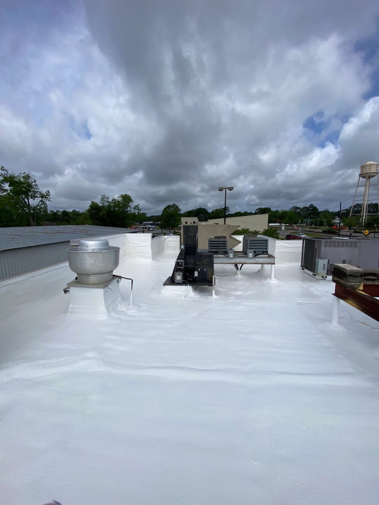 New membrane roofing system