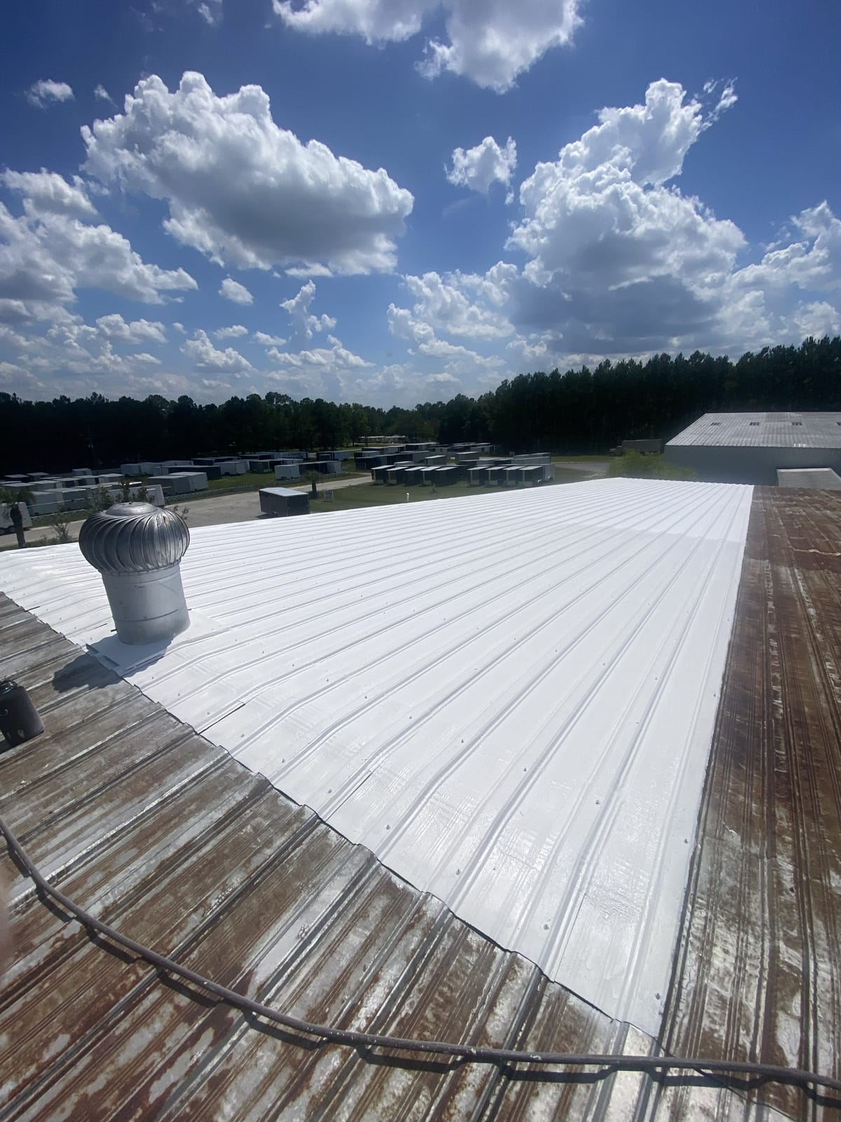 Metal roof restoration