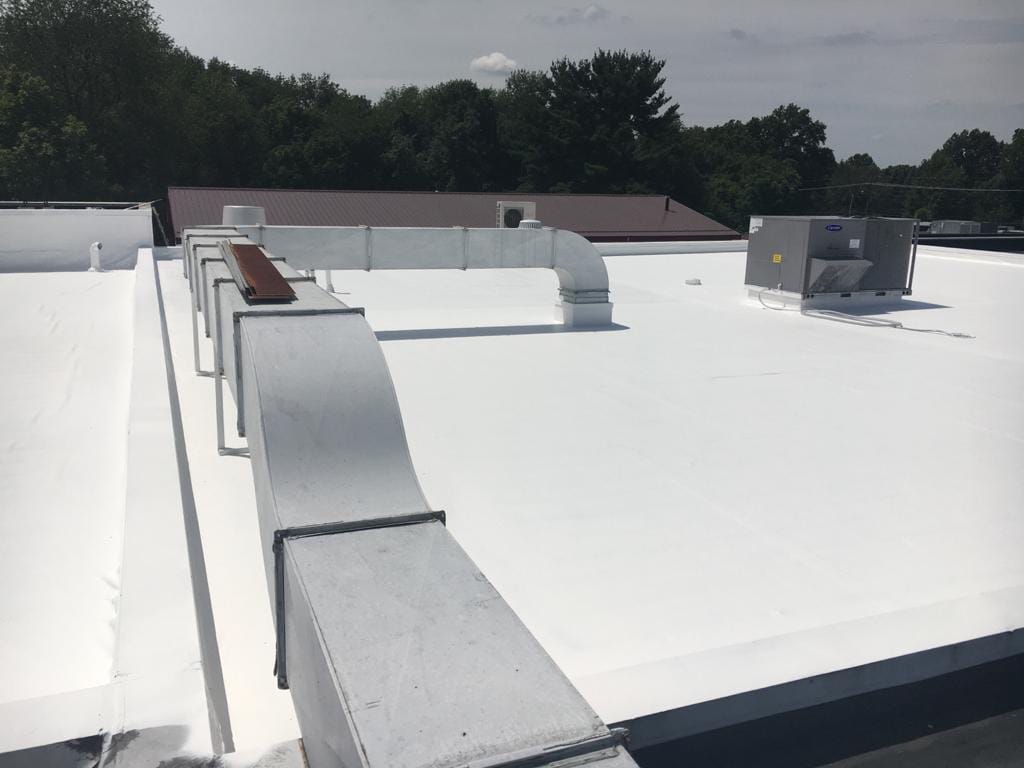 TPO flat roof