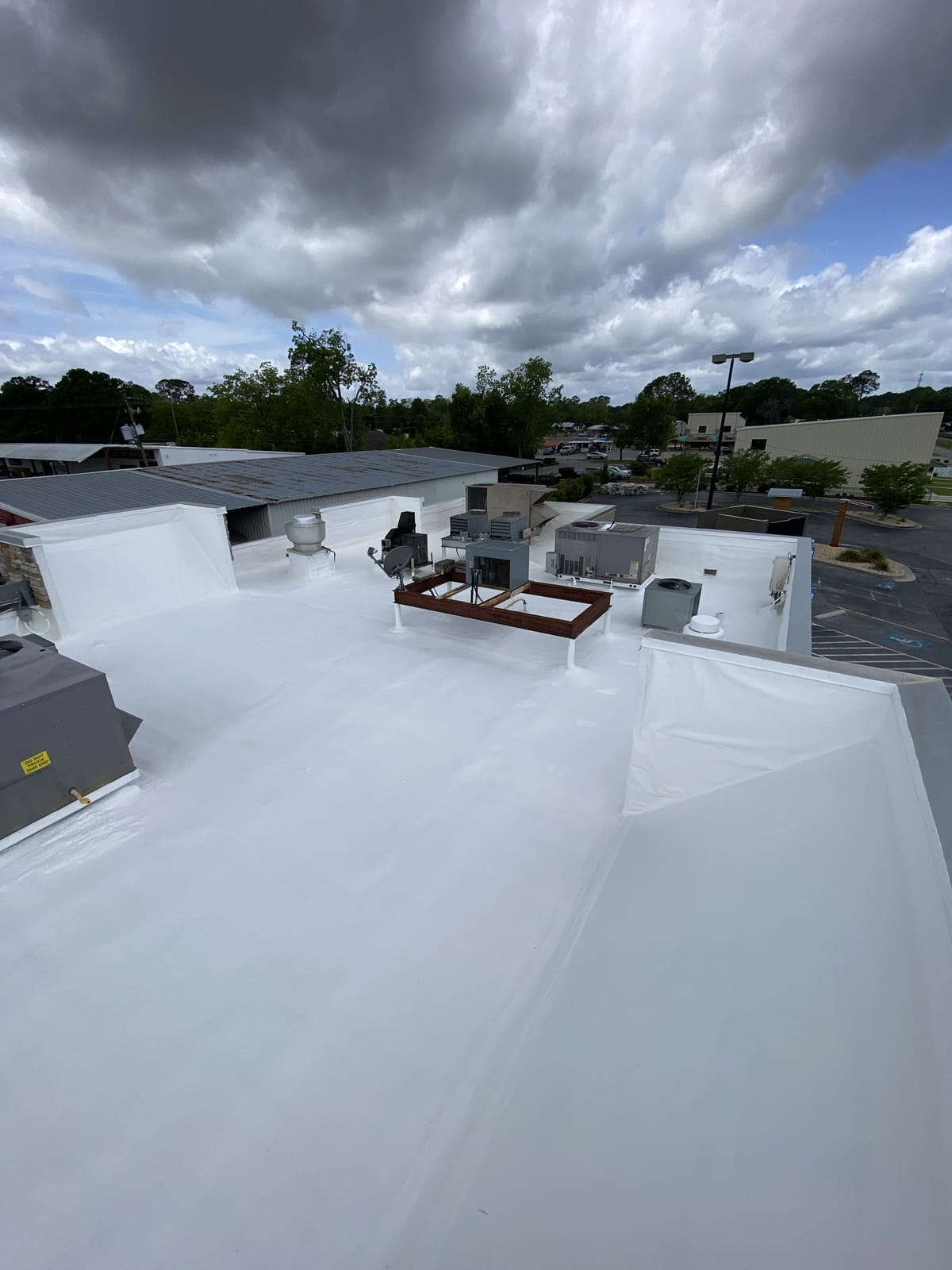 New Commercial Roof in Waycross GA
